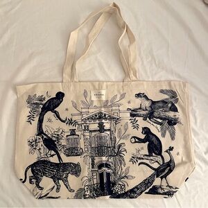 Maia x sezane limited edition tote bag.